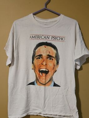 American Psycho Graphic Tee - White